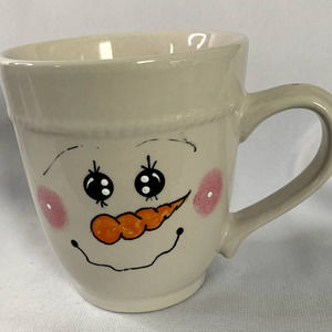 Very RARE Vintage Gibson Snowman Mug